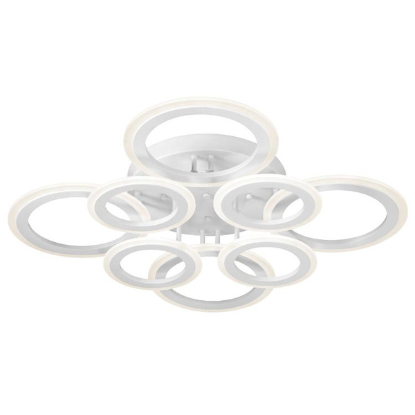 Nowoczesna lampa sufitowa W7108-4+4 plafon LED 168W do sypialni