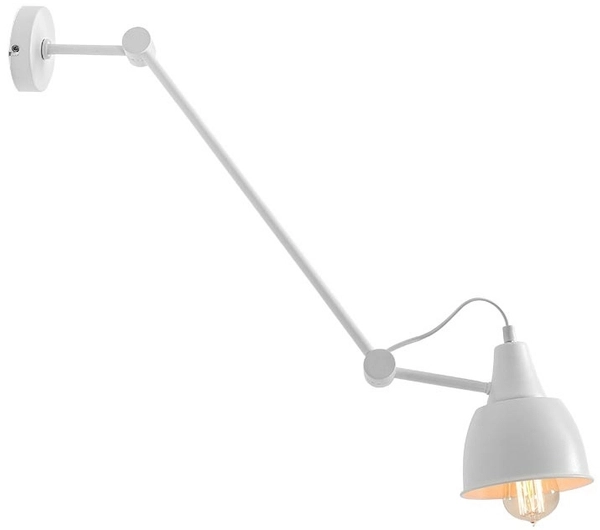Sufitowa lampa industrialna AIDA 814PL_G ADX regulowana metalowe loft białe