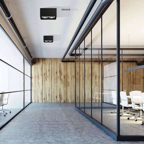 Plafon LAMPA sufitowa OVAL 9241 Nowodvorski metalowa OPRAWA natynkowa downlight biała