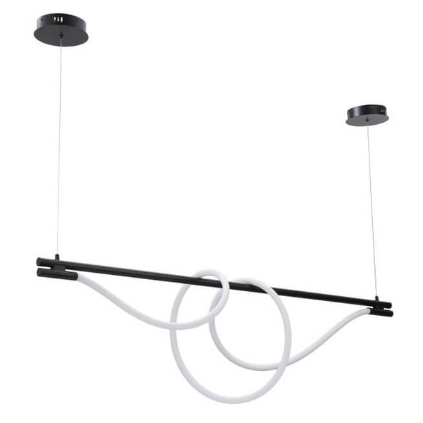 Wisząca lampa Spirali ABR-HILTON-SC-38W Abruzzo LED 45W 3000K wąż czarny