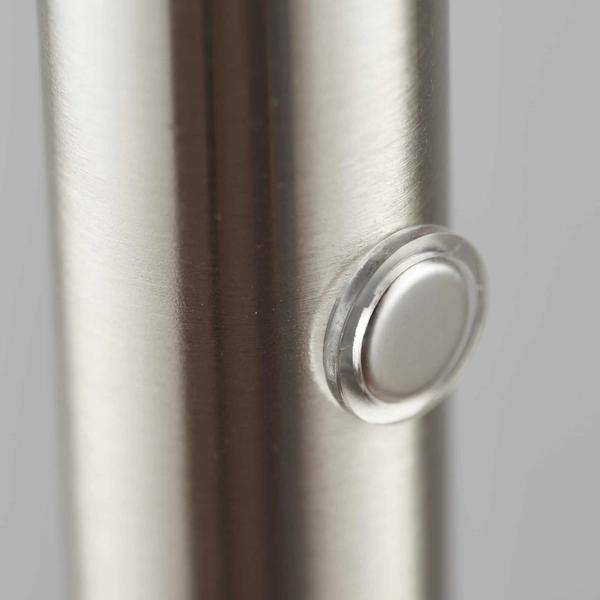 Podłogowa lampa ze ściemniaczem Andromeda 71620 Endon LED metal biały srebrny