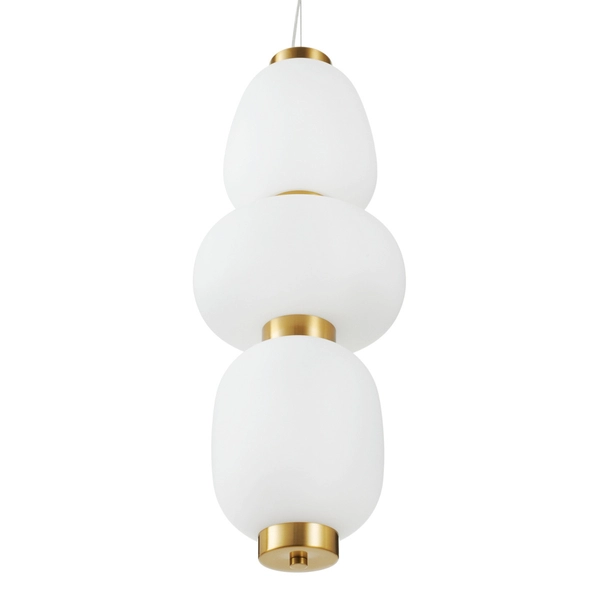 Zwieszana lampa BRILLA ST-CP241210-3L złota LED 69W 3000K złoty biały