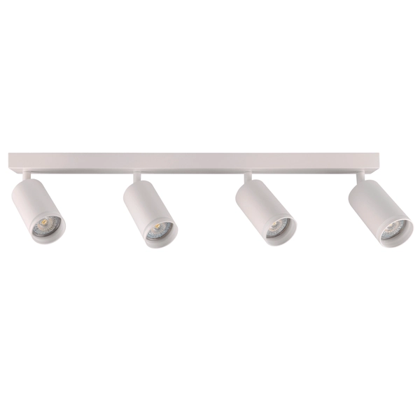 Sufitowo-ścienna oprawa metalowa Paris 322302 tubki białe