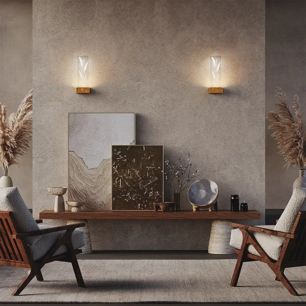 Lampa naścienna glamour Ornate MOD318WL-L3BS3K LED 2W 3000K mosiądz