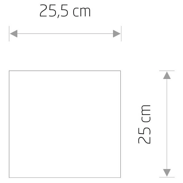 Cylinder abażur na podstawę Petit 8337 Nowodvorski do sypialni szary