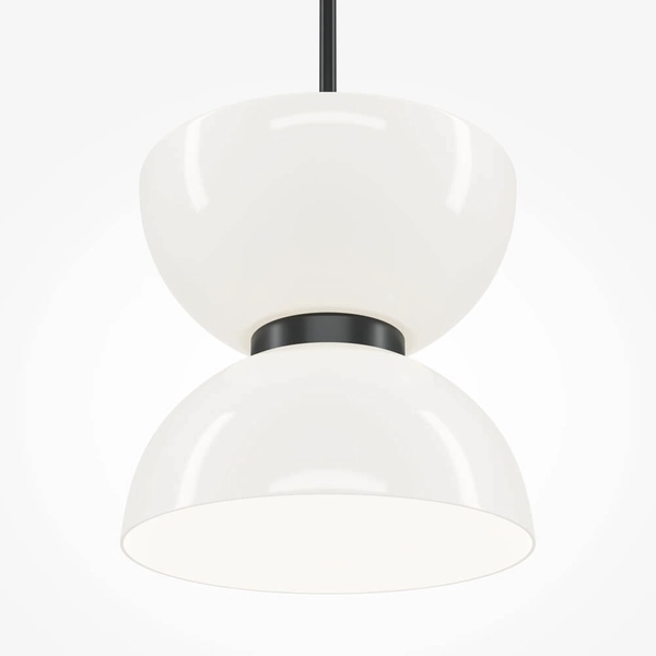 Lampa wisząca Kyoto MOD178PL-L11B3K LED 11W 3000K klepsydra czarna biała