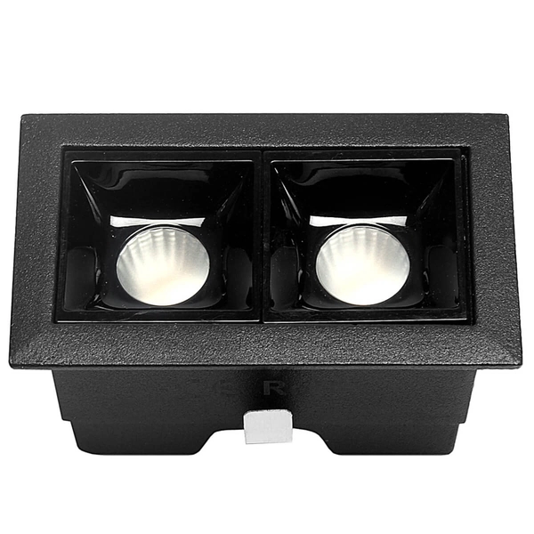 Panel liniowy podtynkowy 579 Domeno LED 4W 4000K metalowy czarny