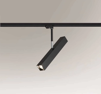 Regulowana LAMPA plafon MITSUMA 7988 Shilo metalowa OPRAWA prostokątna do systemu szynowego czarna