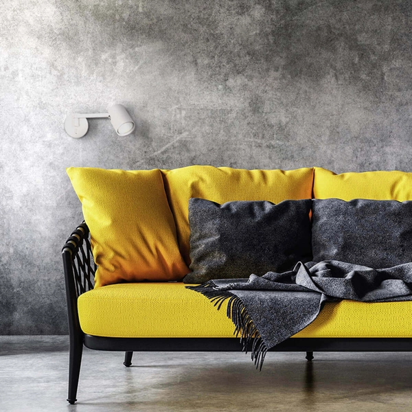 Regulowana lampa ścienna Snow LP-731/1WL WH sypialniany kinkiet do czytania biały