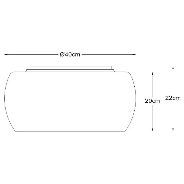 Przysufitowa lampa do sypialni PEARL 70163/05/11 Lucide przydymiony czarny