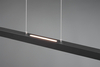 LAMPA wisząca BELFAST 375510432 Trio metalowa OPRAWA belka ZWIS LED 44W 3000K ściemnialny czarny