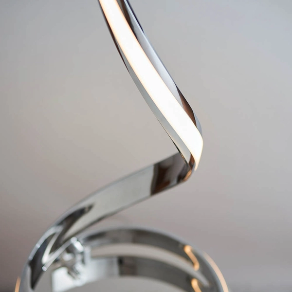 Salonowa lampa podłogowa Aria 76395 LED 23W 3000K chrom biały