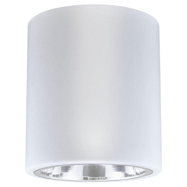 Natynkowa LAMPA stropowa JUPITER 13 307187 Polux downlight OPRAWA sufitowa TUBA metalowa biała