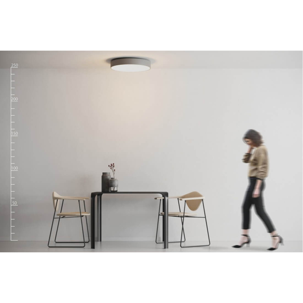 Plafon salonowy Sovana AZ3550 LED 50W 2300-6500K okrągły szary