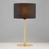 Nocna lampka do sypialni GUAVIARE LE44957 metalowa czarna złota
