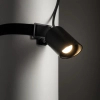 Przenośna lampa RUMI LED 11543 LED 7W 3000K IP54 czarny
