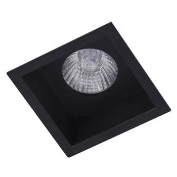 Wpuszczana lampa sufitowa MILET AZ4076 Azzardo do kuchni kwadratowa czarny