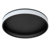 Ściemnialny plafon Estreja 71102/40/30 LED 40+10W 2500-3000K czarny