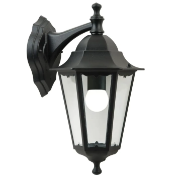 Elewacyjna lampa ścienna Cardiff 74381003 IP44 latarnia na zewnątrz czarny