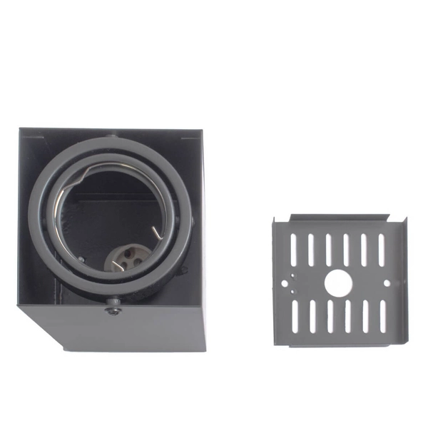 Sufitowa lampa Blocco ML835 Milagro do salonu kostka punktowa szary