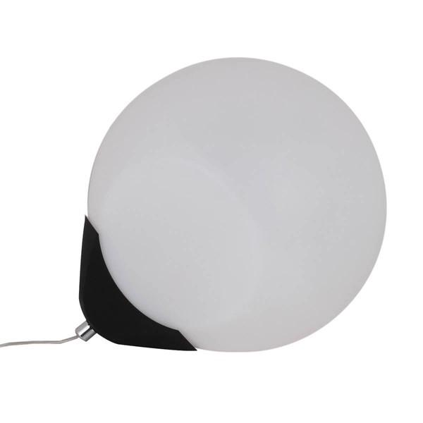 Lampka stołowa do sypialni Aris AZ2054 Azzardo kula łezka biała