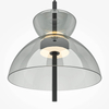 Lampa do sypialni zwis Bangkok MOD185PL-L11B3K2 LED 12W 3000K czarny szary