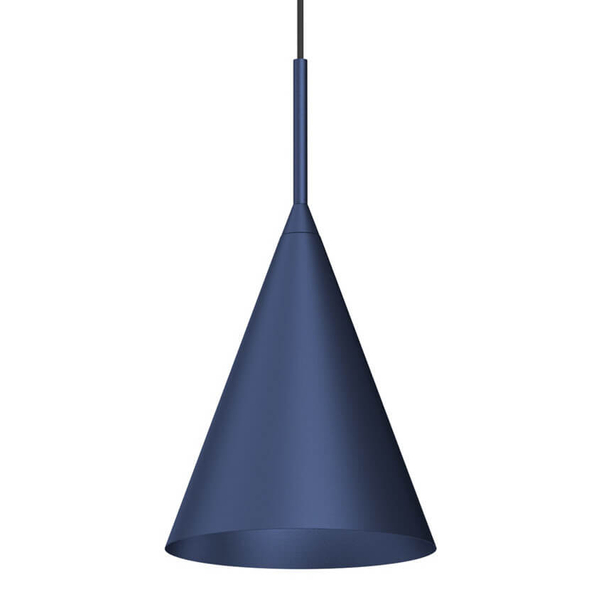 Pojedyncza lampa zawieszana Capital MLP0968 Milagro do salonu granatowy