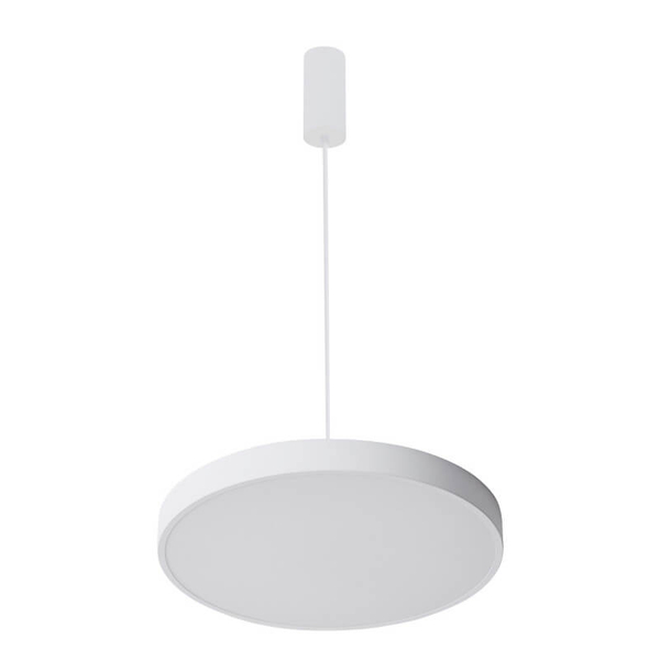 Sypialniana lampa wisząca Orbital LED 60W 4000K okrągła biała