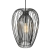 Druciana lampa wisząca Ero ERO0122 do jadalni czarny chrom