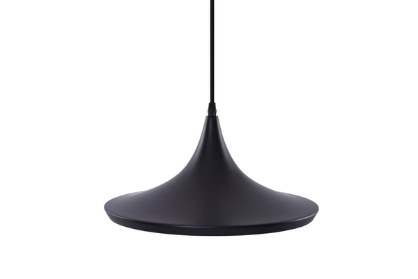 Industrialna lampa wisząca Chink do pokoju czarna złota