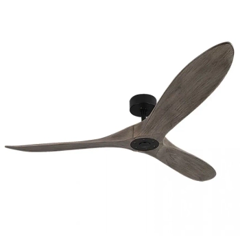 Ekologiczny wentylator sufitowy 20259 funkcja lato/zima drewniany czarny