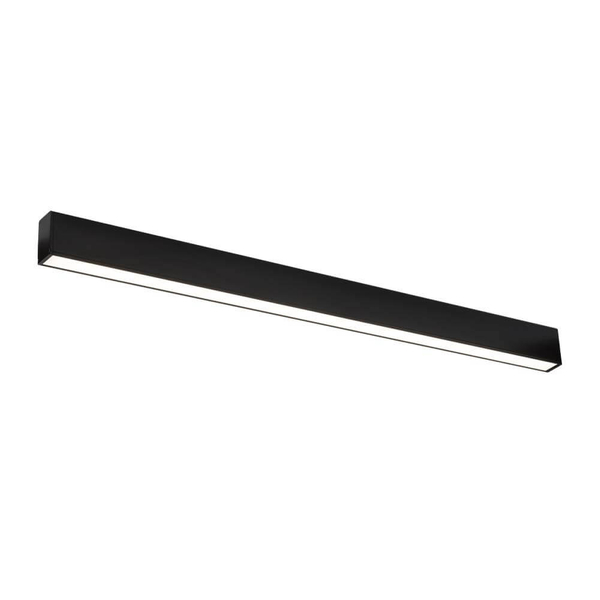 Plafoniera LAMPA sufitowa NUMATA 1964 Shilo metalowa OPRAWA liniowa LED 16W 3000K listwa czarna