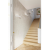 Prostokątny kinkiet ceramiczny SL.0836 do sypialni biały