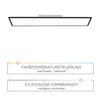 Sufitowa lampa Flat 14757-18 LED 37W 2700-5000K biała czarna