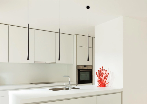 LAMPA wisząca COFFEE P0372 Maxlight metalowa OPRAWA zwis LED 7W 3000K kropla łezka drop czarna