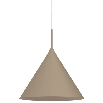 Zwisająca lampa nad stół Capital MLP2469 do jadalni regulowana beżowy