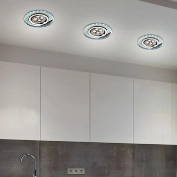 Wpustowa lampa podtynkowa 226941 do kuchni LED 2,1W 6000K chrom