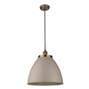Kuchenna lampa wisząca Franklin 76327 Endon rustykalna mosiężna szara