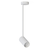 Natynkowa lampa nowoczesna Mono 7725 ruchoma tuba biała do salonu