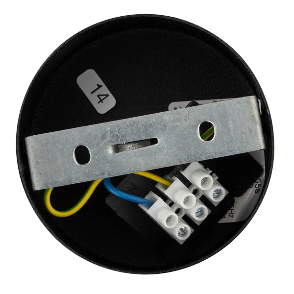 Lampa wisząca do salonu CONO 10058 trójkątna czarny