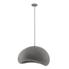 Kopułowa wisząca lampa PALINZA LE45321 sypialniana szara