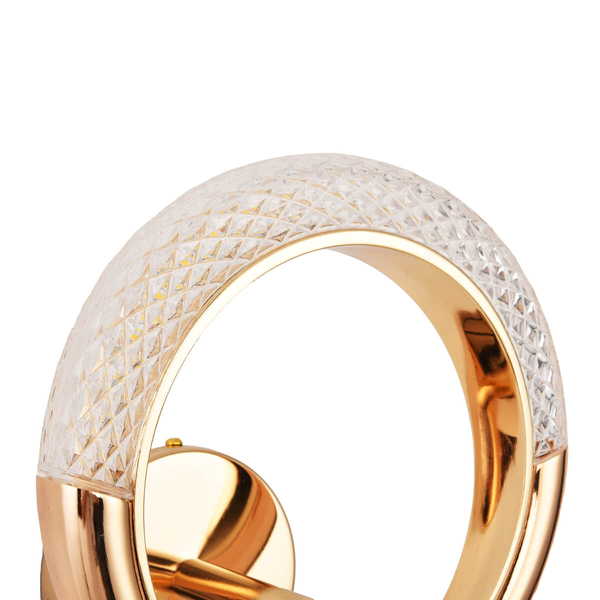 Ścienny kinkiet LED JEWEL DB9013-A Step 5W 3000K glamour złoty