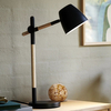 Lampka stołowa z regulacją Theo 2112645003 Nordlux metalowa czarna