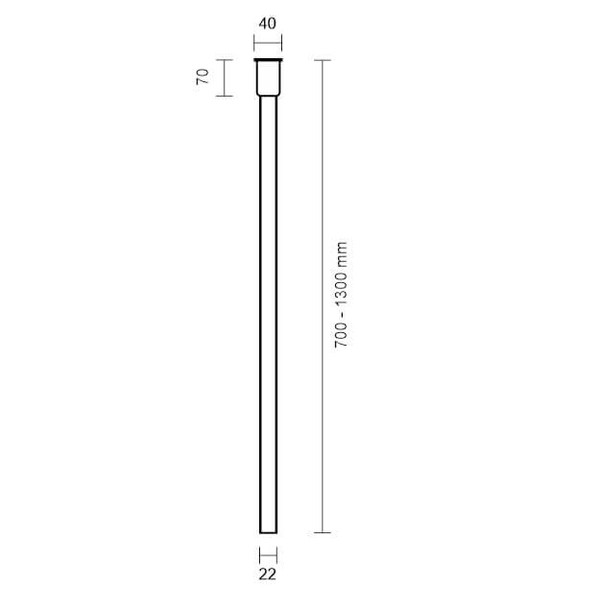 LAMPA sufitowa ALHA Y 9138 Shilo metalowa OPRAWA downlight sopel tuba biała