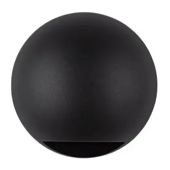 Ścienna lampa do ogrodu DONVELA LE75302 LED 3W 3000K IP65 czarna