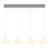 Molekułowa lampa wisząca nad stół Quintara 15744-4HN LED 24W 3000K nikiel