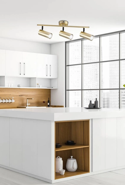 Sufitowa lampa regulowana Colly 93-01733 Candellux tuby złote