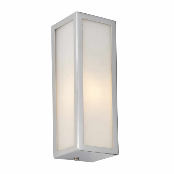Łazienkowa lampa ścienna Newham 96219 Endon IP44 transparentny chrom