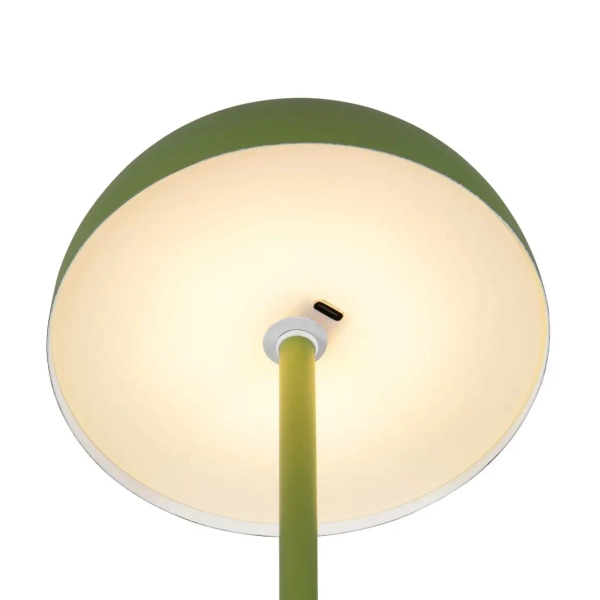 Ściemnialna lampka nocna MUNOZ R54891115 LED 1,3W 3000K grzybek zielony