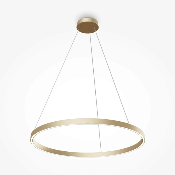 Ring lampa wisząca Rim MOD058PL-L42BS4K LED 51W pierścień mosiądz